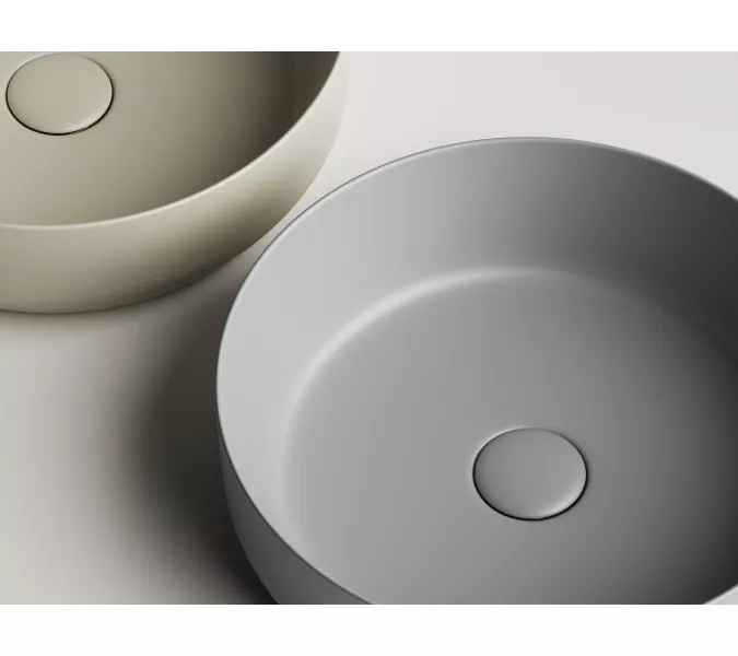 Умывальник чаша накладная круглая Ceramica Nova Element CN6022, Выбрать цвет: Капучино матовый, изображение 7