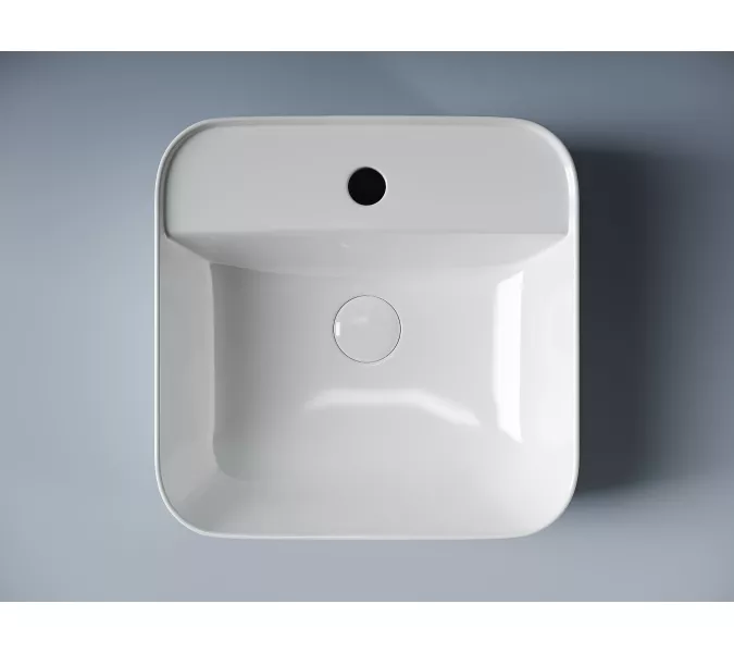 Умывальник чаша накладная прямоугольная Element 390*390*140мм CN5014