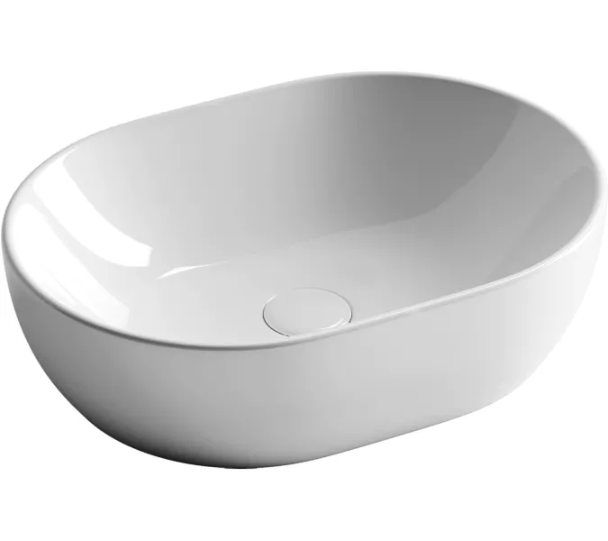 Умывальник чаша Ceramica Nova CN6019 накладная овальная Element 480*350*140мм, изображение 6