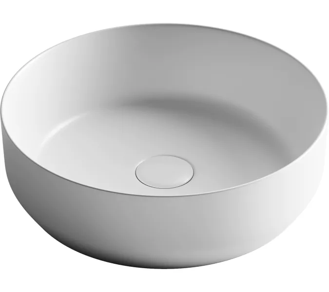 Умывальник чаша накладная круглая Ceramica Nova Element CN6022, Выбрать цвет: Белый матовый, изображение 6