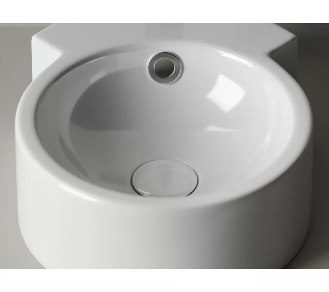 Умывальник подвесной угловой Element 310*430*125мм CN5019, изображение 4