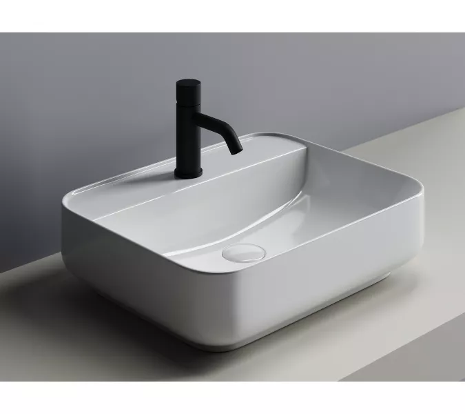 Умывальник чаша накладная прямоугольная Element 500*400*140мм CN5015