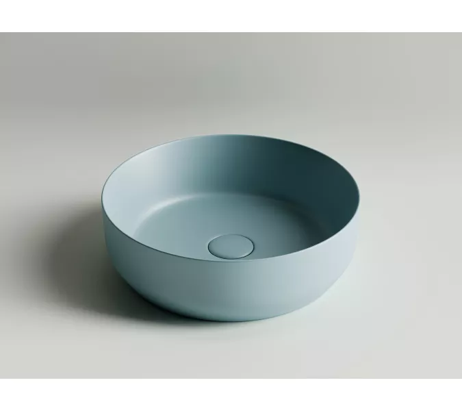 Умывальник чаша накладная круглая Ceramica Nova Element CN6022, Выбрать цвет: Зеленый матовый, изображение 7