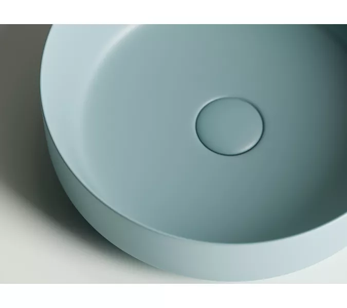 Умывальник чаша накладная круглая Ceramica Nova Element CN6022, Выбрать цвет: Зеленый матовый, изображение 6
