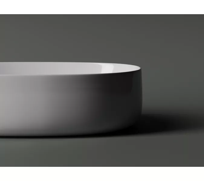 Умывальник чаша накладная овальная Element 540*350*145мм CN5023, изображение 4