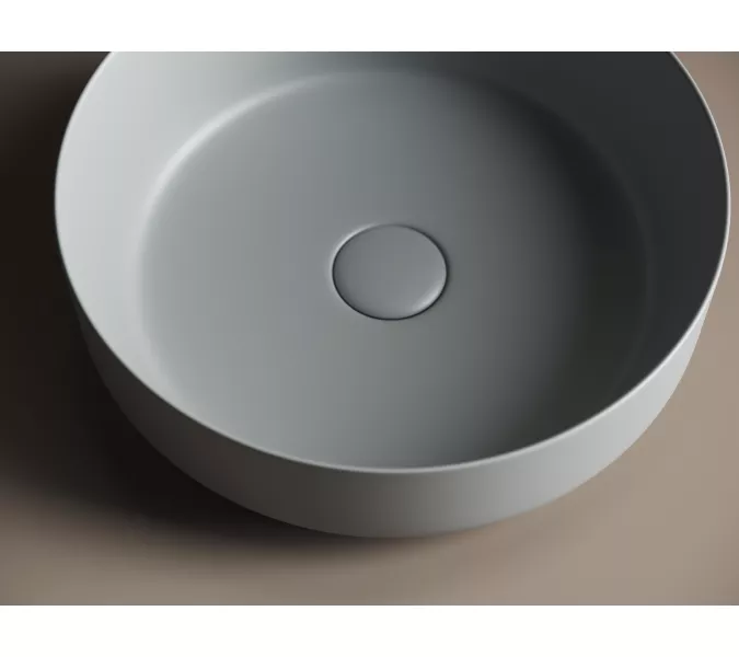 Умывальник чаша накладная круглая Ceramica Nova Element CN6022, Выбрать цвет: Антрацит матовый, изображение 4