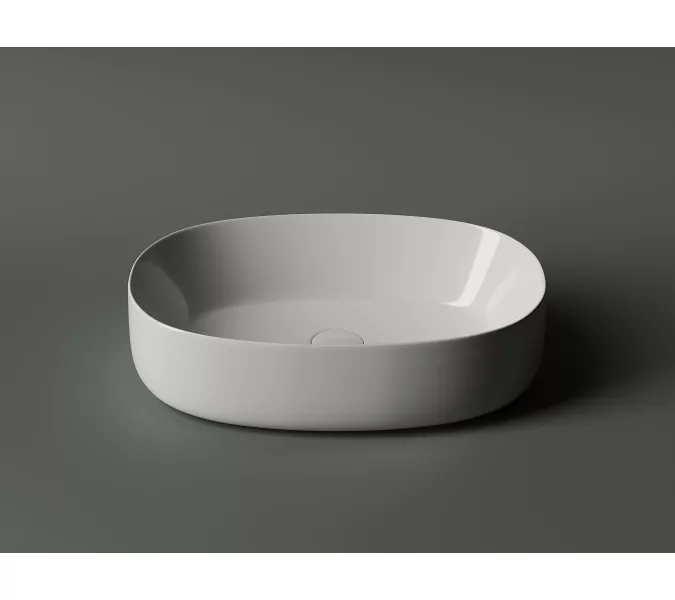 Умывальник чаша накладная овальная Element 540*350*145мм CN5023, изображение 2