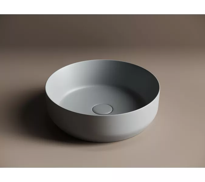 Умывальник чаша накладная круглая Ceramica Nova Element CN6022, Выбрать цвет: Антрацит матовый, изображение 2