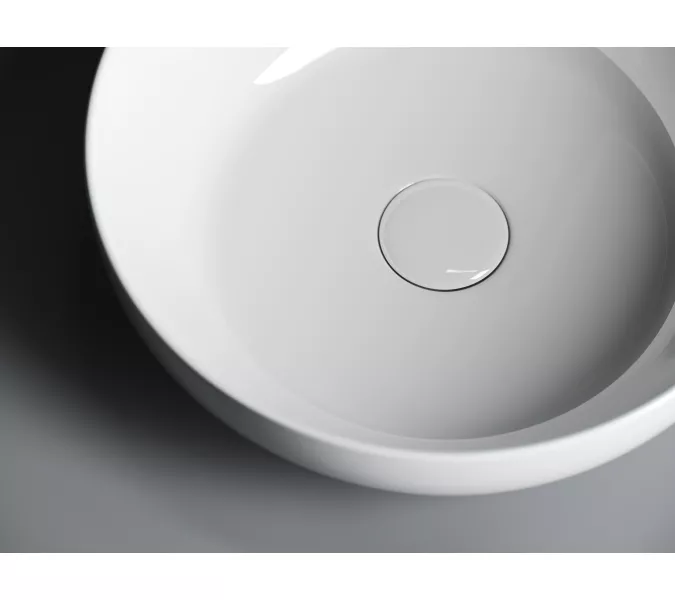 Умывальник чаша накладная круглая Element 370*370*110мм CN6020, изображение 4
