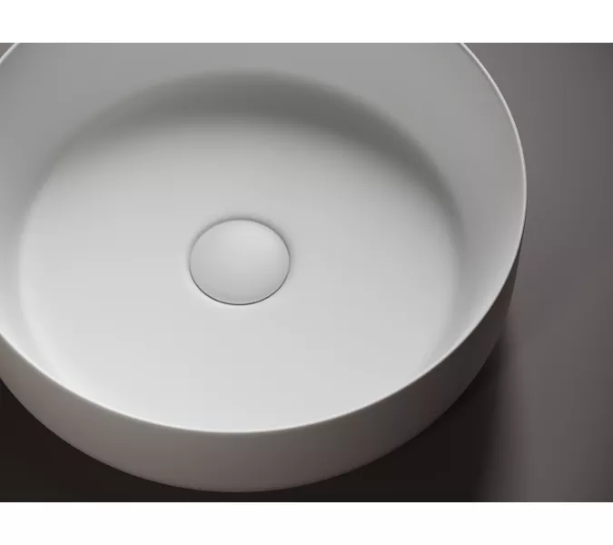 Умывальник чаша накладная круглая Ceramica Nova Element CN6022, Выбрать цвет: Белый матовый, изображение 2