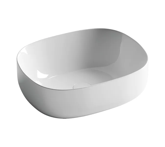 Умывальник чаша накладная овальная Element 460*350*155мм CN6018, изображение 6