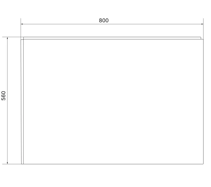 Панель боковая Marka One Flat 75 MG L, изображение 2