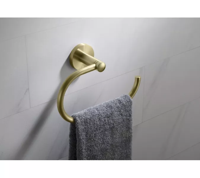 Полотенцедержатель Timo Saona 13050/17 золото матовое, изображение 2