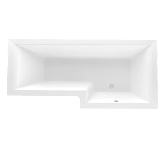 Ванна 1Marka LINEA 165x85 L/R, Выбрать размер: 165*85, Ориентация: Левая, изображение 2