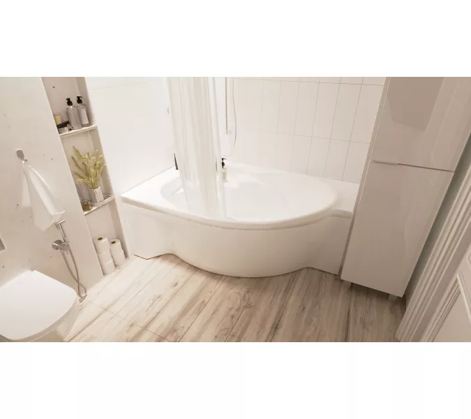 Ванна 1Marka ERGONOMIKA 158*110, 175*110 L/R, Ориентация: левая, изображение 7