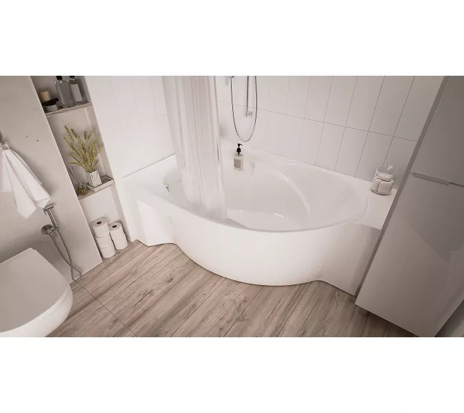 Ванна 1Marka ERGONOMIKA 158*110, 175*110 L/R, Ориентация: левая, изображение 8