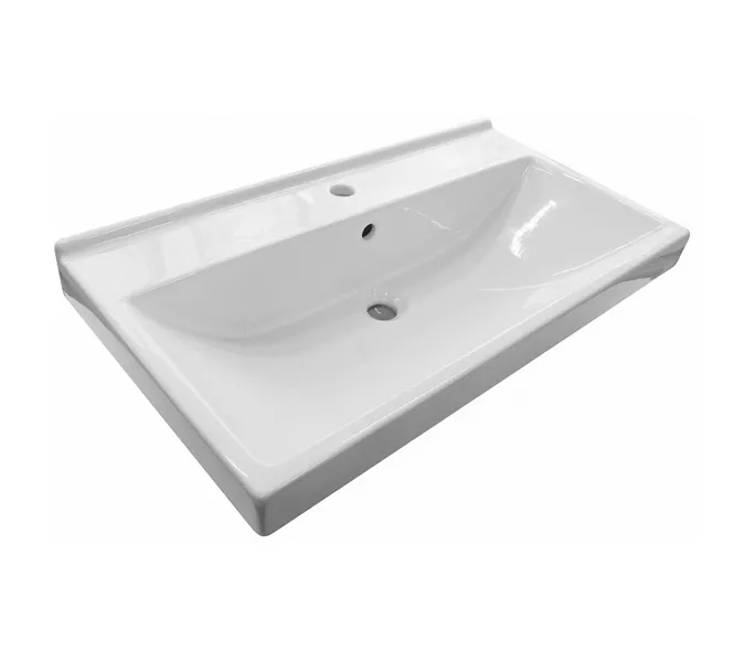 Тумба-умывальник Comforty  Никосия, Выбрать размер: 80, Тип: Тумба подвесная, Выбрать цвет: дуб темный , Комплектация: раковина Fest 80, изображение 7