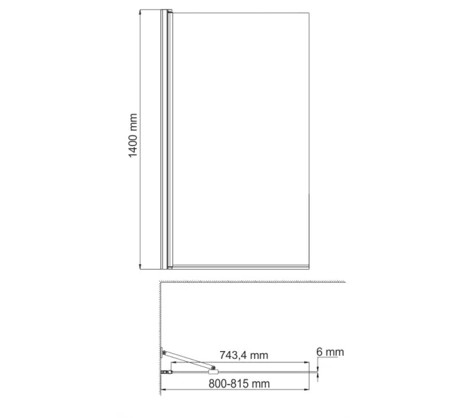 Ванна 1Marka LINEA 165x85 L/R, Выбрать размер: 165*85, Ориентация: Левая, изображение 8