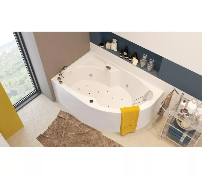 Ванна 1Marka DIANA, Выбрать размер: 150x90, Ориентация: левая, изображение 3