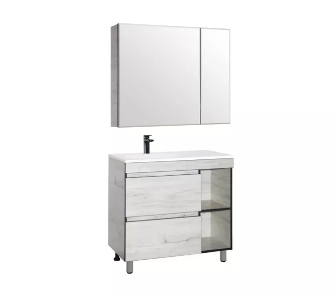 Зеркальный шкаф Style Line Берлин 90, изображение 3