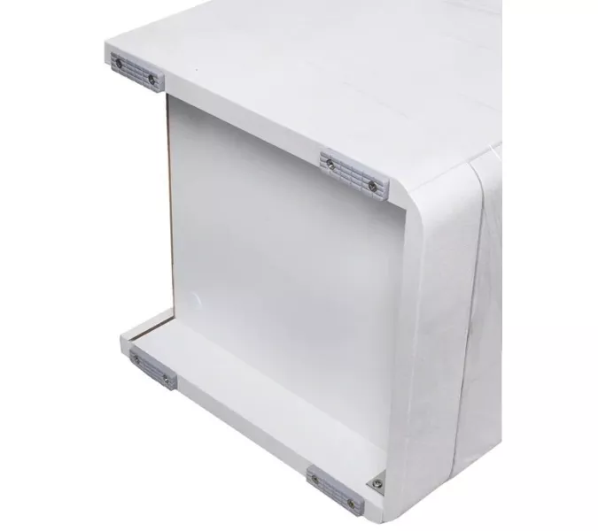 Пенал универсальный Style Line Атлантика, Выбрать цвет: Бетон светлый, Выбрать размер: 30, Ориентация: правая, Комплектация: Бельевая корзина, изображение 4