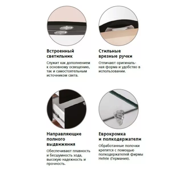 Зеркальный шкаф Style Line Жасмин, Выбрать размер: 60, Коллекция: Жасмин-2, изображение 8