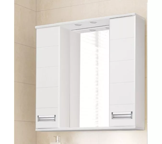 Зеркальный шкаф Style Line Ирис, Выбрать размер: 100, изображение 3