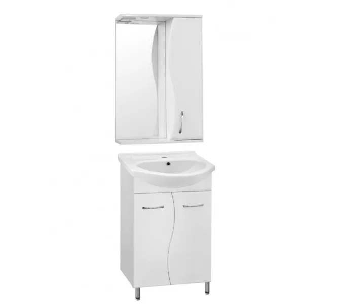 Зеркало-шкаф Style Line Эко Волна Панда, Выбрать размер: 55, изображение 2