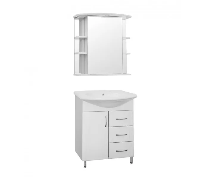 Зеркальный шкаф Style Line  Эко Стандарт Лира, изображение 3