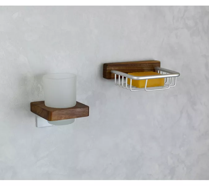 Bronze De Luxe Держатель стакана для ванной  хром, Выбрать цвет: Матовый хром, изображение 3