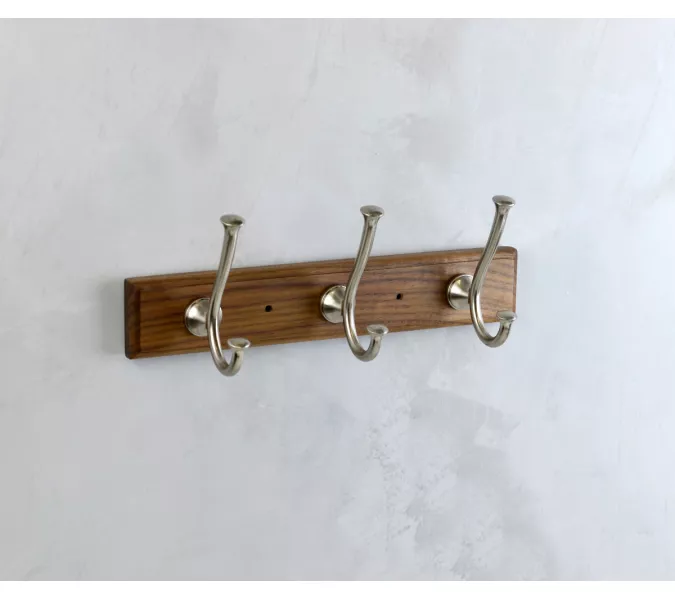 Bronze De Luxe Планка с крючками, Выбрать цвет: Матовый хром, изображение 2