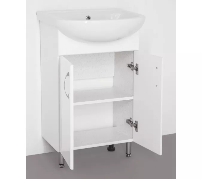 Тумба напольная 9 Style Line с  умывальником Ладога 50, изображение 3