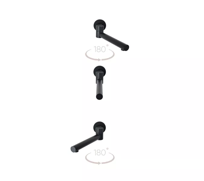 Bronze De Luxe SCANDI Душевой комплект встраиваемый, Выбрать цвет: Черный матовый, изображение 5