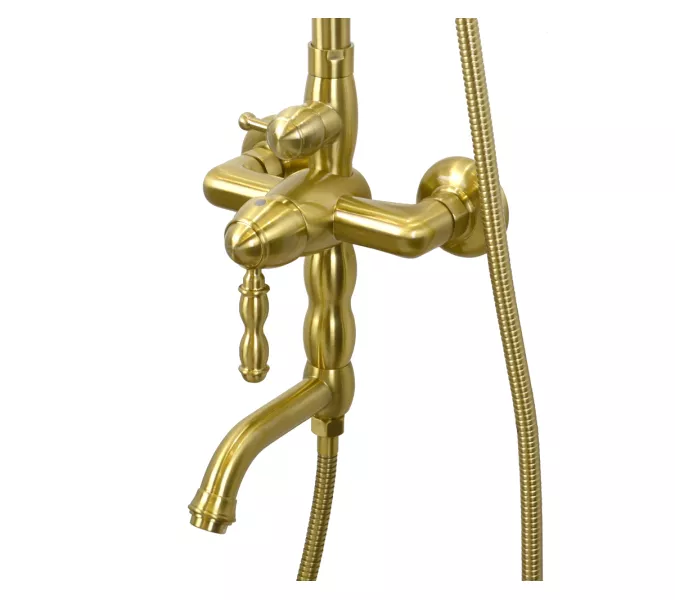 Bronze De Luxe TIFFANY Душевой комплект с изливом, Выбрать цвет: Бронза, изображение 3