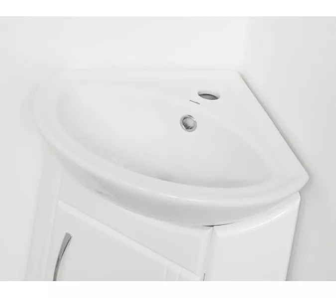 Тумба напольная угловая с раковиной Style Line Эко Стандарт Веер, изображение 6