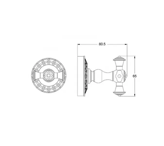 Bronze De Luxe Двойной крючок, изображение 2