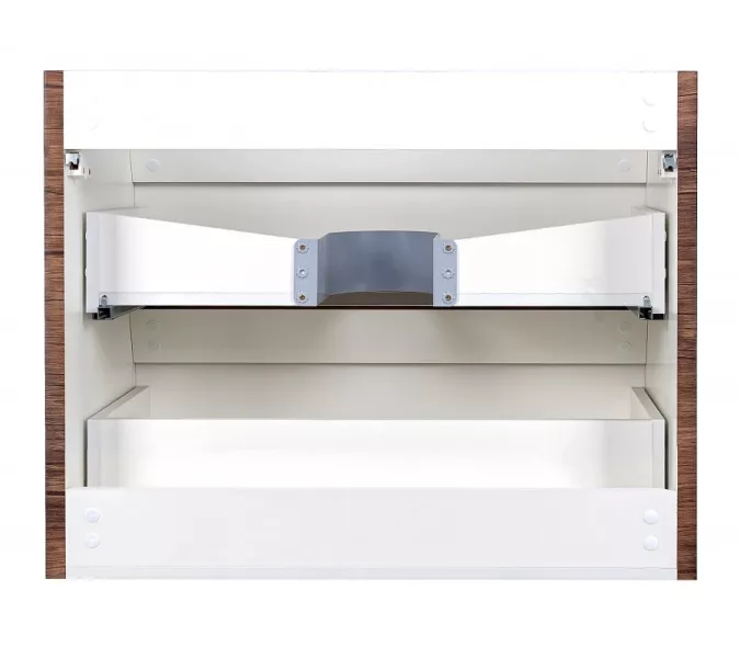 Тумба подвесная с раковиной Style Line  Атлантика, Выбрать цвет: Старое дерево, Выбрать размер: 80, изображение 7