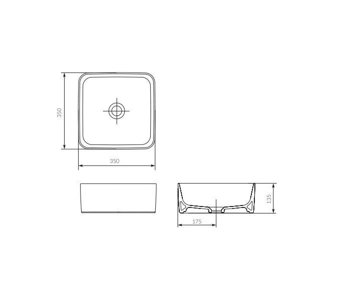 Тумба подвесная с раковиной Style Line Монако (2 ящ.), Гамма 56, Осина бел /бел лакобель, PLUS, Выбрать цвет: Белый, Выбрать размер: 80, изображение 8