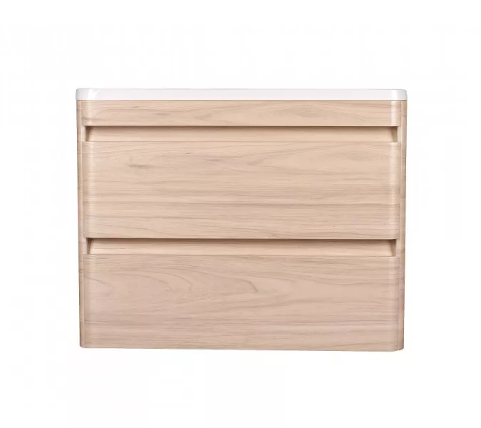 Тумба подвесная с раковиной Style Line  Атлантика, Выбрать цвет: Ясень перламутр, Выбрать размер: 60, изображение 6