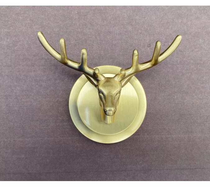 Bronze De Luxe Крючок настенный Олень, изображение 2