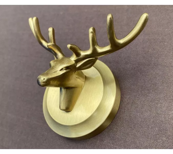 Bronze De Luxe Крючок настенный Олень