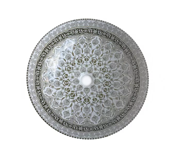 Bronze De Luxe Накладная раковина Марракеш, Цвет*: Серый, изображение 3