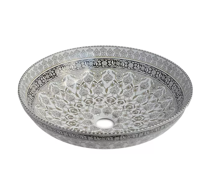 Bronze De Luxe Накладная раковина Марракеш, Цвет*: Серый, изображение 2