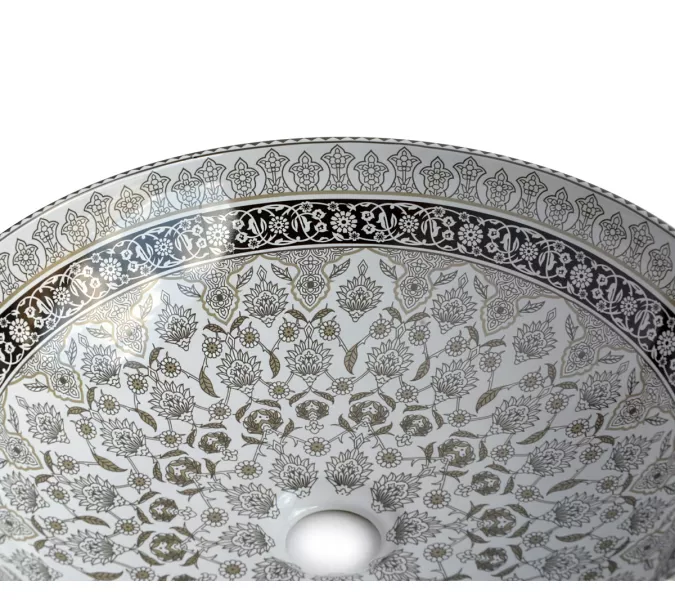 Bronze De Luxe Накладная раковина Марракеш, Цвет*: Серый, изображение 5