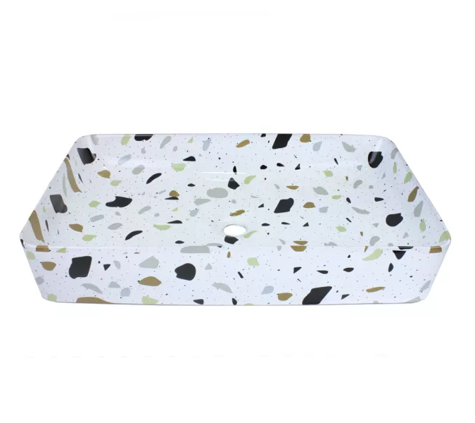 Накладная раковина Bronze De Luxe  Терраццо