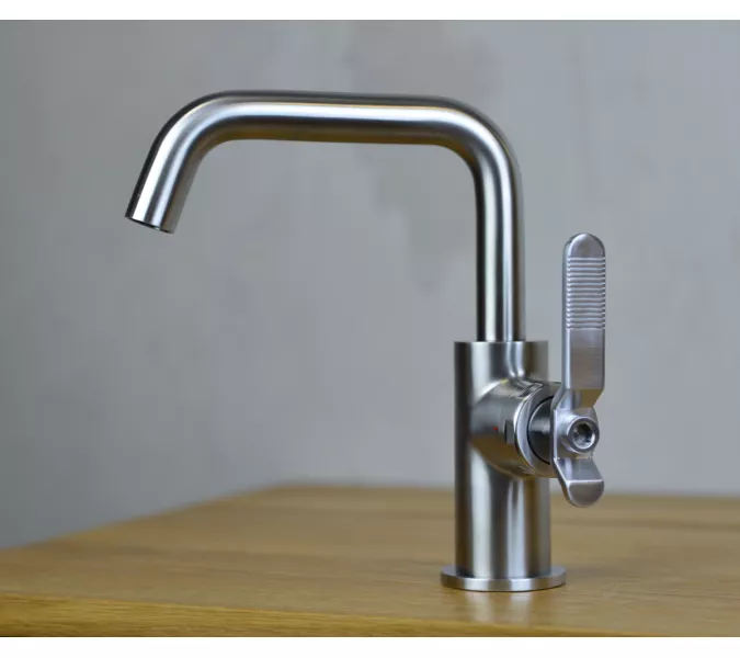 Смеситель на раковину Bronze De Luxe, Выбрать цвет: Хром, изображение 2