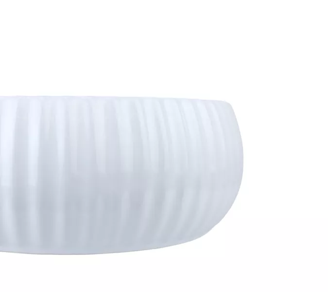 Раковина-чаша Bronze De Luxe Эмеральда, Выбрать цвет: Белый, изображение 4