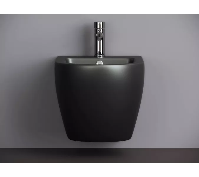 Подвесное биде Ceramica Nova Metropol CN4003, Выбрать цвет: Черный матовый, изображение 3