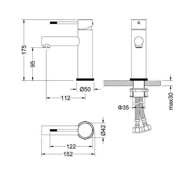 Смеситель для раковины Timo Saona 2361/18F, изображение 6