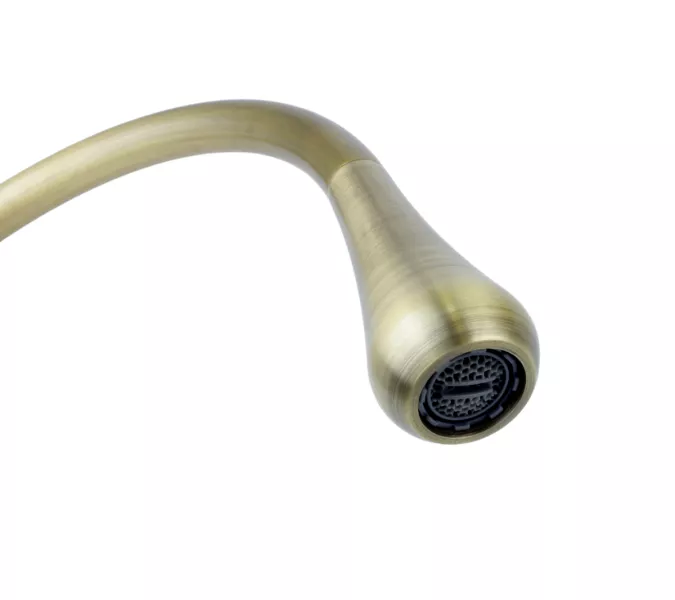 Смеситель для раковины-чаши высокий Bronze De Luxe, Выбрать цвет: Бронза, изображение 4